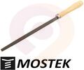 Напильник MosTek 150 мм треугольный (сталь Т12, деревянная рукоятка) (120/12/1) купить в Донецке ДНР 