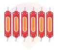 Модуль СД сплошной COB-12V-RED Красный, кратно 20шт/лента (KHA No:A-215) (20/3000) купить в Донецке ДНР 
