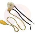 Шнур на цепочке с микровыключателем (золото) по 10шт купить в Донецке ДНР 
