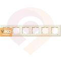 Рамка 6-я горизонтальная крем ViKO Karre 90960215 купить в Донецке ДНР 