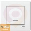 Выключатель 1-кл. с подсветкой белый ViKO Karre 90960019 купить в Донецке ДНР 