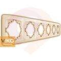 Рамка 5-я горизонтальная крем ViKO Carmen 90572105 купить в Донецке ДНР 