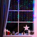 Гирлянда ШТОРА 160 LED Цветная (1,5mх1,5m) (W22) купить в Донецке ДНР 