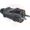 Вилка Navigator 61 360 NCA-PL02-16A-E-BL прямая с/з черная (30) купить в Донецке ДНР 