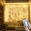Гирлянда с пультом ШТОРА 240 LED Тепло-Белая (2,5mх2m) (W24-3#) купить в Донецке ДНР 