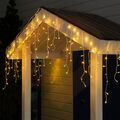 Гирлянда Бахрома 100LED Тепло-Белая (W144-3) купить в Донецке ДНР 