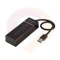 Разветвлитель USB HUB 3.0 4port black купить в Донецке ДНР 