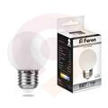 Лампа светодиодная LED 1вт Е27 белый 6400К (шар) (25115) купить в Донецке ДНР 
