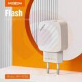 MOXOM Блок питания блистер БЕЛЫЙ 2USB 2.4A (MX-HC95 White) купить в Донецке ДНР 