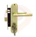 Замок врезной MAXI Locks MLC62-105-PB комплект с ручками и ц.м. Полированная латунь купить в Донецке ДНР 