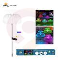Фонарь садовый на колышке Медуза двойная RGB XPZ-1340 (кратно 2шт/уп) купить в Донецке ДНР 