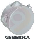Коробка  распределительная КМ для о/п D=65х40мм IP54 4 вв (7035) GENERICA (1/180) купить в Донецке ДНР 