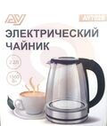 Чайник электрический стеклянный AY-7028 (белый) (1/12шт) купить в Донецке ДНР 