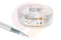 SQ0106-0103 Кабель коаксиальный RG 6 CCS (100м) для внутр. прокладки белый народный купить в Донецке ДНР 