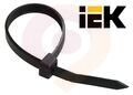 Стяжка хомут 350х3.6мм нейлон черный (100шт) IEK купить в Донецке ДНР 