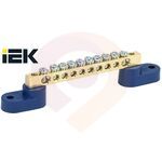 Шина N ноль на двух угловых изоляторах ШНИ-6х9-10-У2-С IEK купить в Донецке ДНР 
