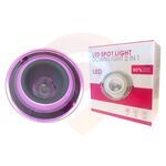 Светильник LED Devol DownLight  8+8W WH+PINK D=75мм с кольцом 2в1 (KHA No:A-281) (1/60) купить в Донецке ДНР 