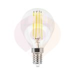 Лампа светодиодная LED 7вт Е14 теплый шар FILAMENT купить в Донецке ДНР 
