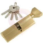 Цилиндровый механизм PLP NW100 английский ключ/вертушка SN Матовый никель купить в Донецке ДНР 