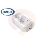 Колодка для удлинителя "IONICH" 2 гн. с/з купить в Донецке ДНР 