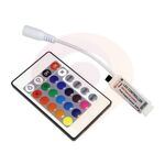 Контроллер ИК RGB 24 кнопки 12V/24V-6A (KHA No:A-198) (1/500) купить в Донецке ДНР 