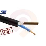 Провод соединительный ПВС 2х1,0 черный ГОСТ (Кабель-Арсенал) (100м) купить в Донецке ДНР 